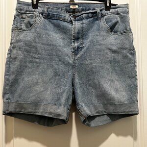 Reba Womens Size 14 Denim Jean Shorts